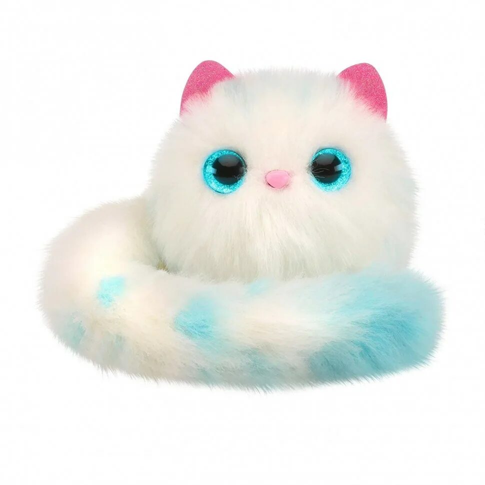 Пушистая игрушка котенок. Интерактивная игрушка pomsies. котенок pomsies. мягкая игрушка pomsies. pomsies игрушка кот.