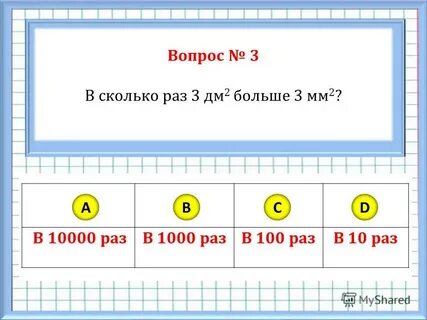 Запись вопроса числом