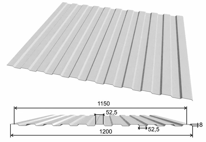 Профнастил с8 RAL 9003. Профнастил с-8 RAL 9003 (белый). Профлист s-0,4 мм, RAL 9003. С8 крашеный 0.4 мм профнастил сигнально белый RAL 9003.