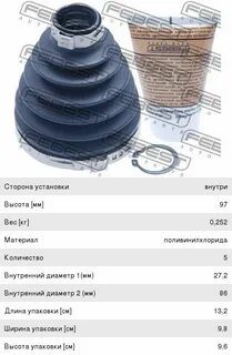 Пыльник шрус рав 4