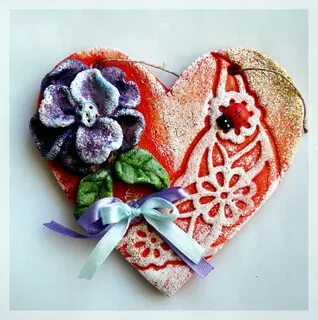 Сердечки из теста