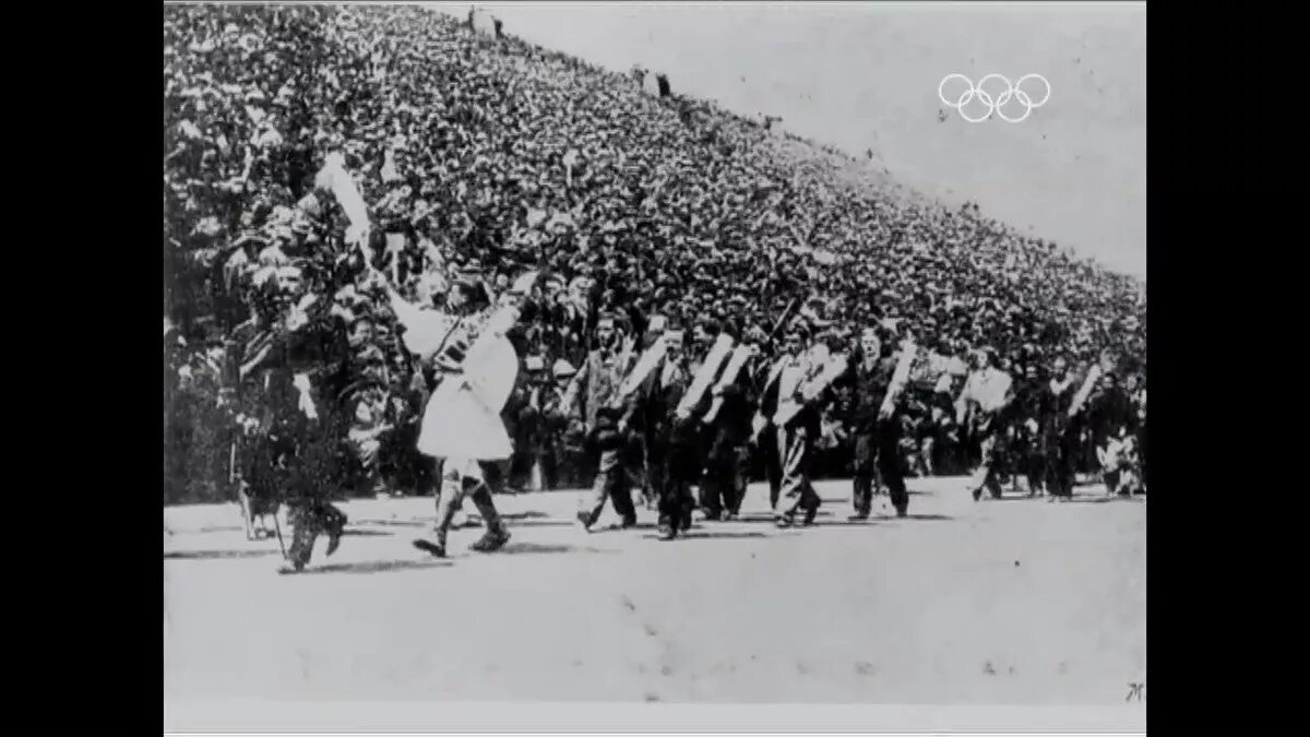 Первые Олимпийские игры 1896 года в Афинах. Первые Олимпийские игры современности Афины 1896. 6 Апреля 1896 года в Афинах.