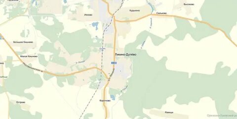 Карта ликино