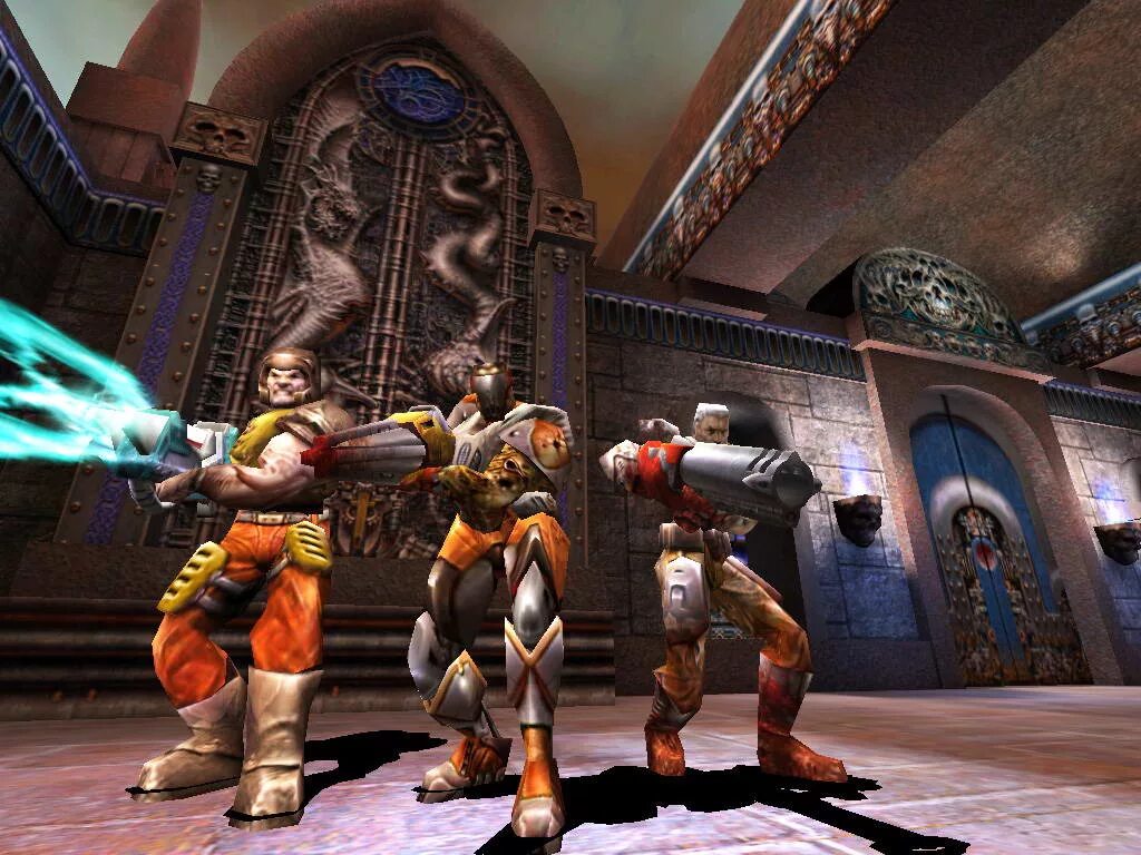 Какие можно поиграть игры с 3 человеками. Quake 3 Arena. Quake III Arena. 1999 Quake III Arena. Игра Quake Arena.