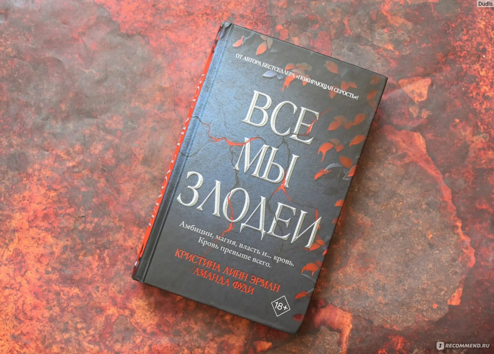 Все мы злодеи книга.