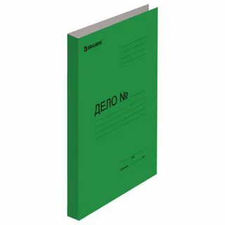 Скоросшиватель дело мелованный картон