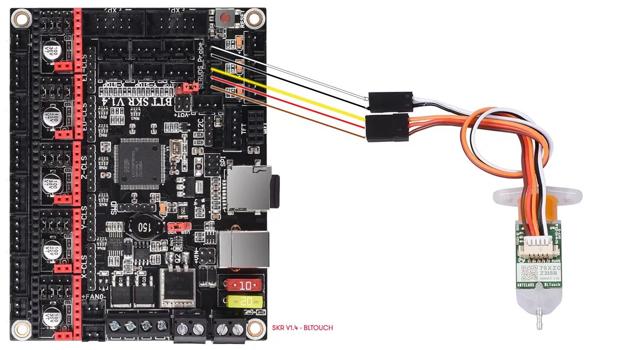 Skr Mini e3 v1.2 BLTOUCH. SCR 1.4 Turbo. Skr Mini e3 v3.0 BLTOUCH. MKS 1.4 Turbo.