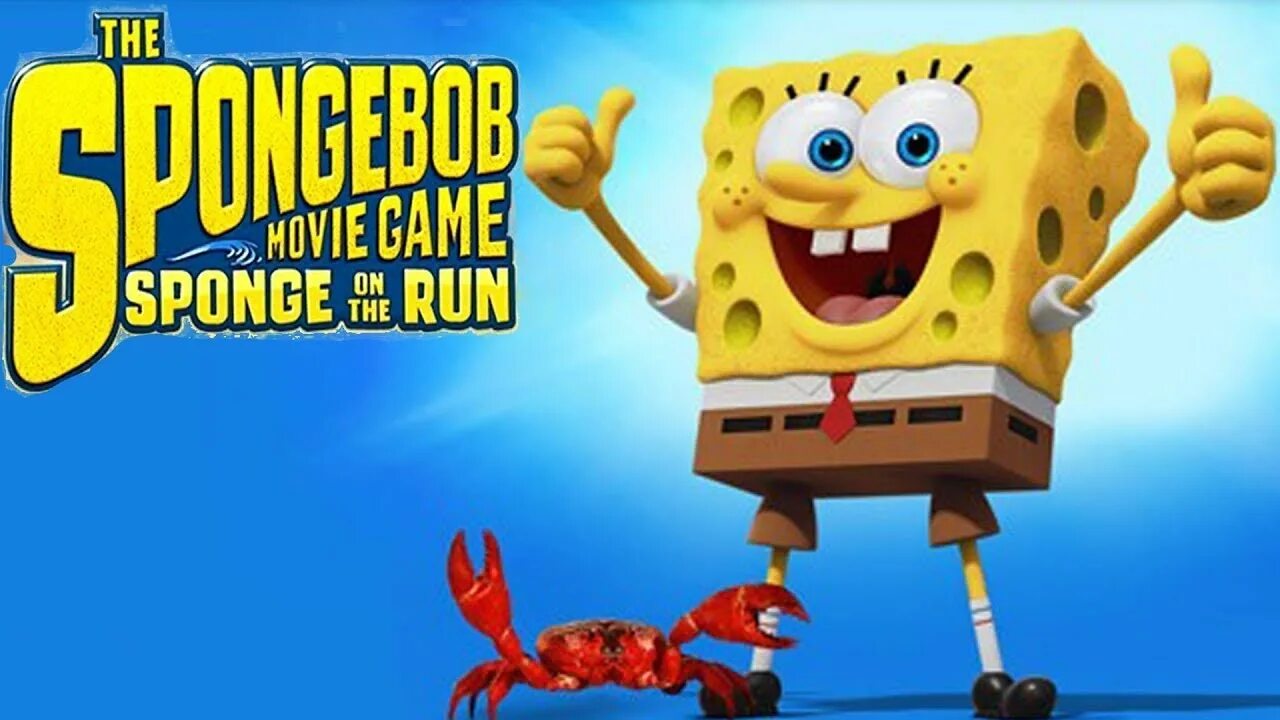 Sponge on the run. Губка боб. spongebob sponge on the run. губка боб в 3d. большие приключения спанч боба.