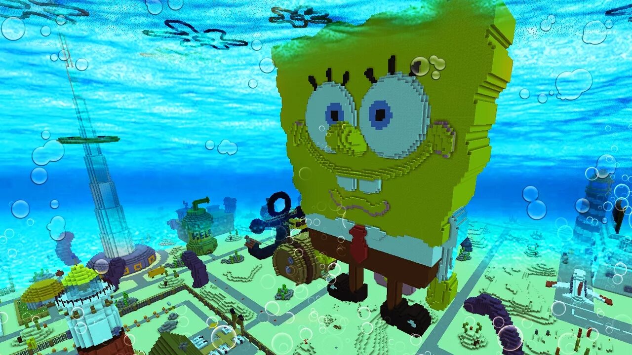 Spongebob minecraft