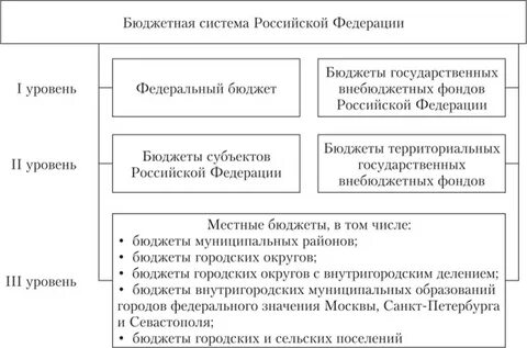 Элементы бюджетного устройства