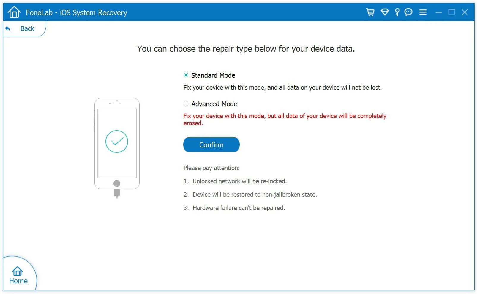 Your device has verification