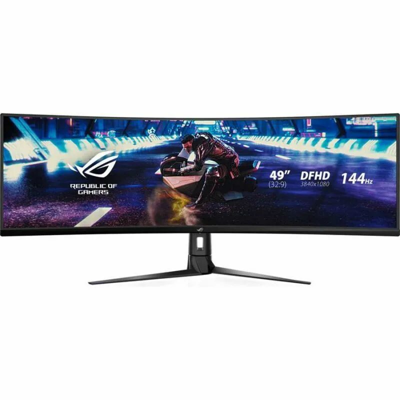 ASUS 49" ROG Strix xg49vq va led. Монитор ASUS ROG Strix xg49vq. Монитор ASUS 144 Гц. Монитор ASUS ROG Strix xg49vq, 3840x1080, 144 Гц размер. Игровой монитор 49