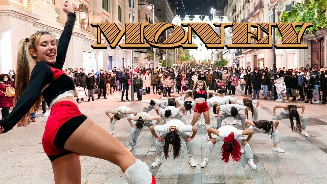 Cover dance in public. Lisa cover dance. money танец.