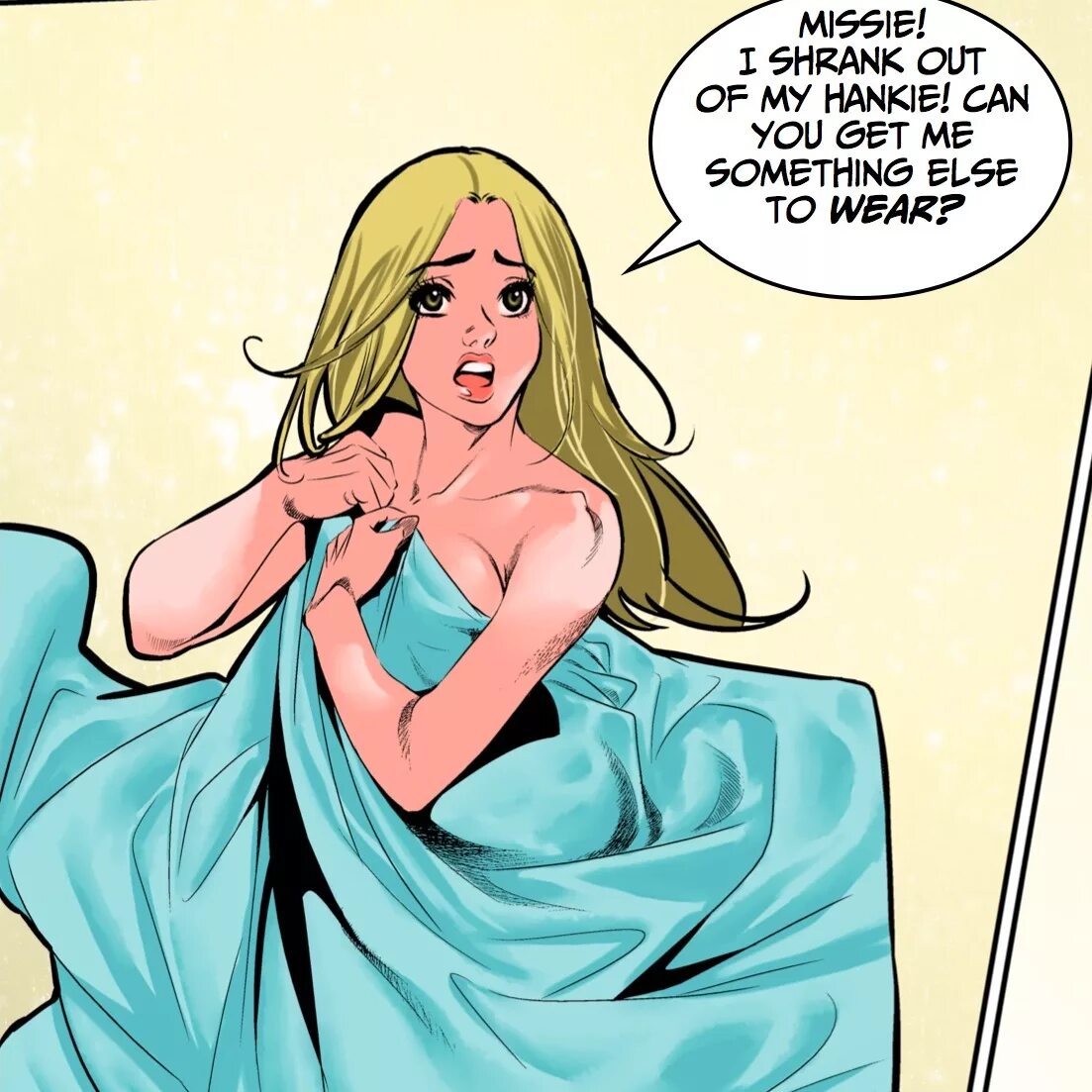 Shrinking comics