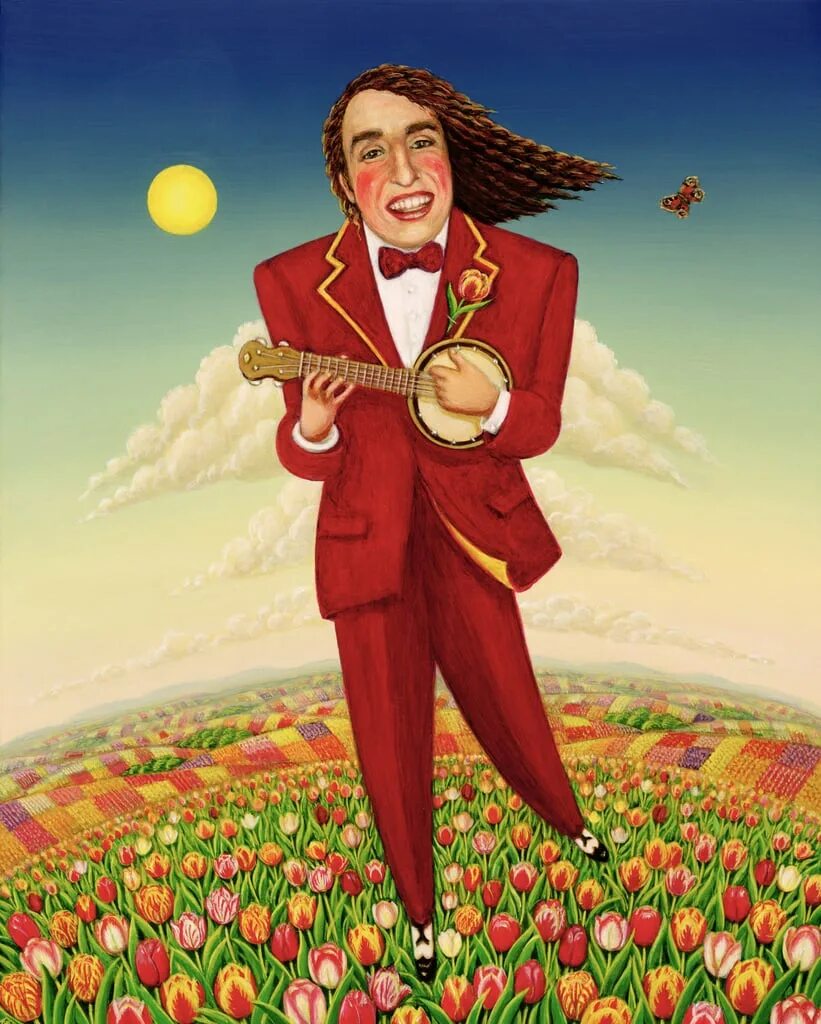 Tiptoe through the tulips. Tiny tim tiptoe. tiny tim tiptoe through the tulips. тини тим на цыпочках сквозь тюльпаны. :tiny tim-tiptoe through.