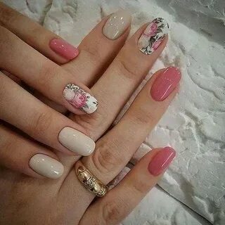 Маникюр дизайн нежный новинки красивые