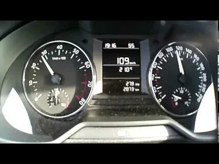 Skoda rapid разгон