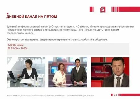 Вещание пятого канала