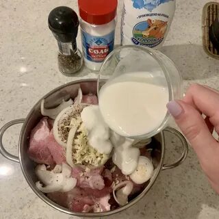 Шашлык маринованный майонезом