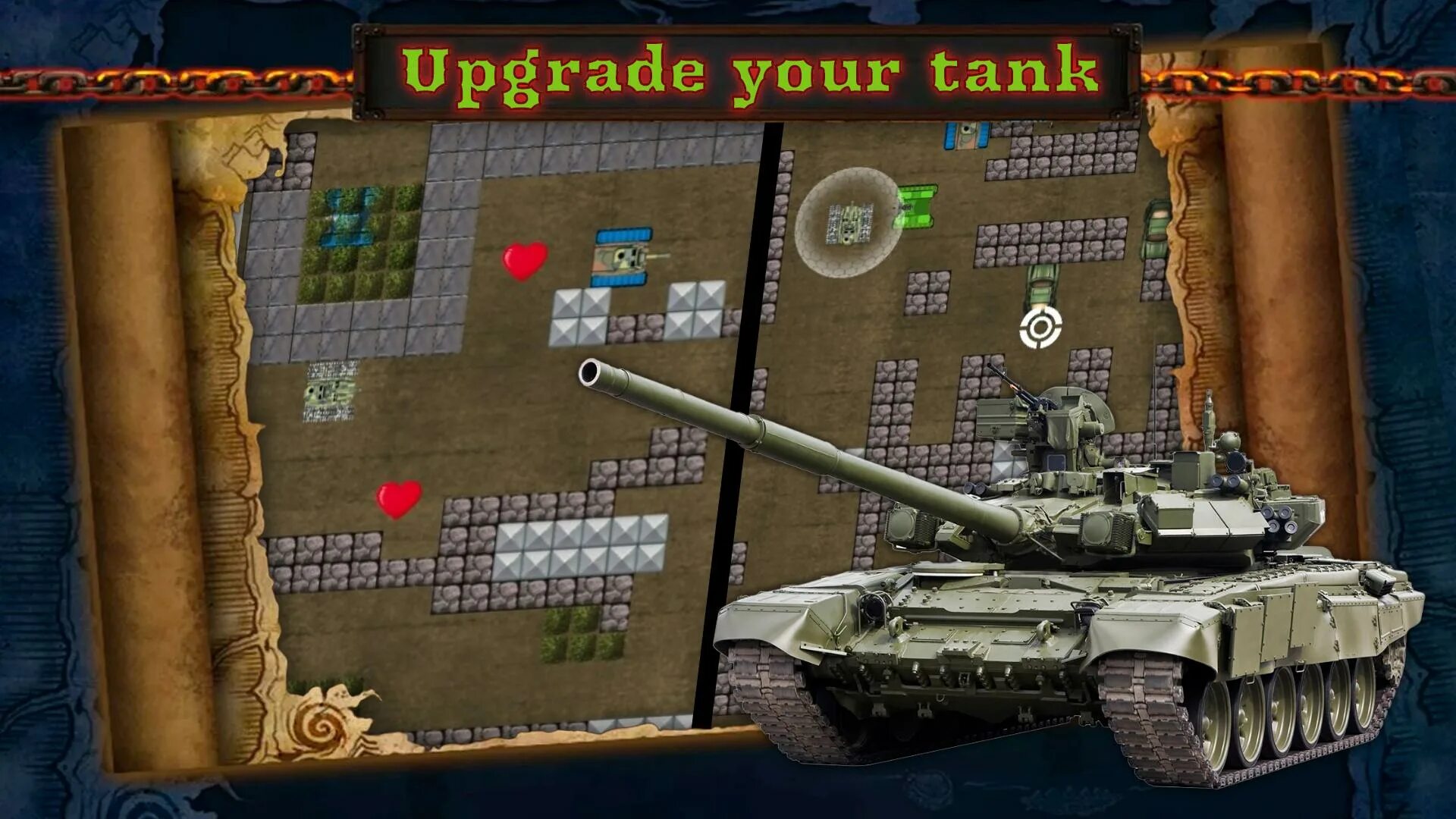 Battle tanks