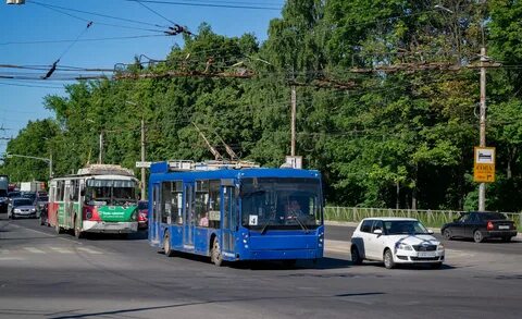 Показать картинки троллейбусов