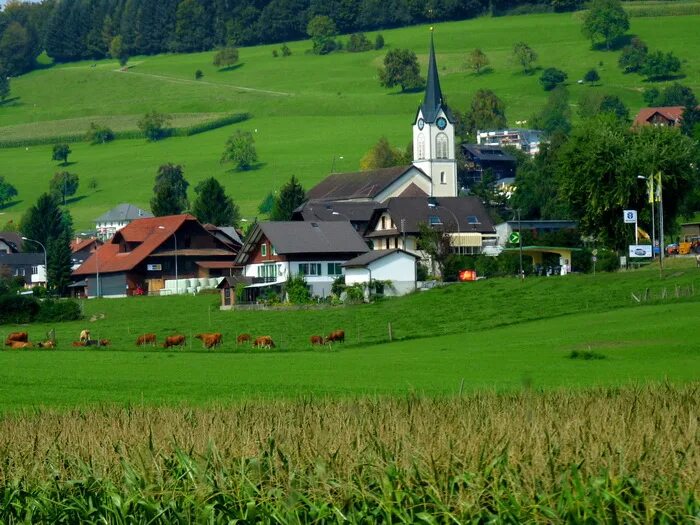 Деревня Розмари в Германии. Немецкая деревушка Полле в Германии. Деревня Ахкаррен в Германии. Баварская деревня в Германии.