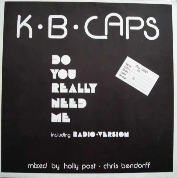 Фото - k.b. caps - do you really need me. B cap. Do you really need me. K.B. caps фото.