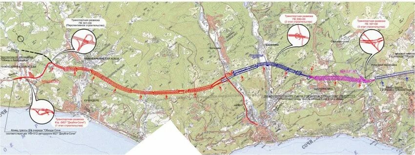 Строительство дороги в сочи. Новая дорога Джубга Сочи проект на карте. Проект новой дороги Джубга Сочи. Проект дороги Джубга Сочи. Новая трасса Джубга Сочи план.