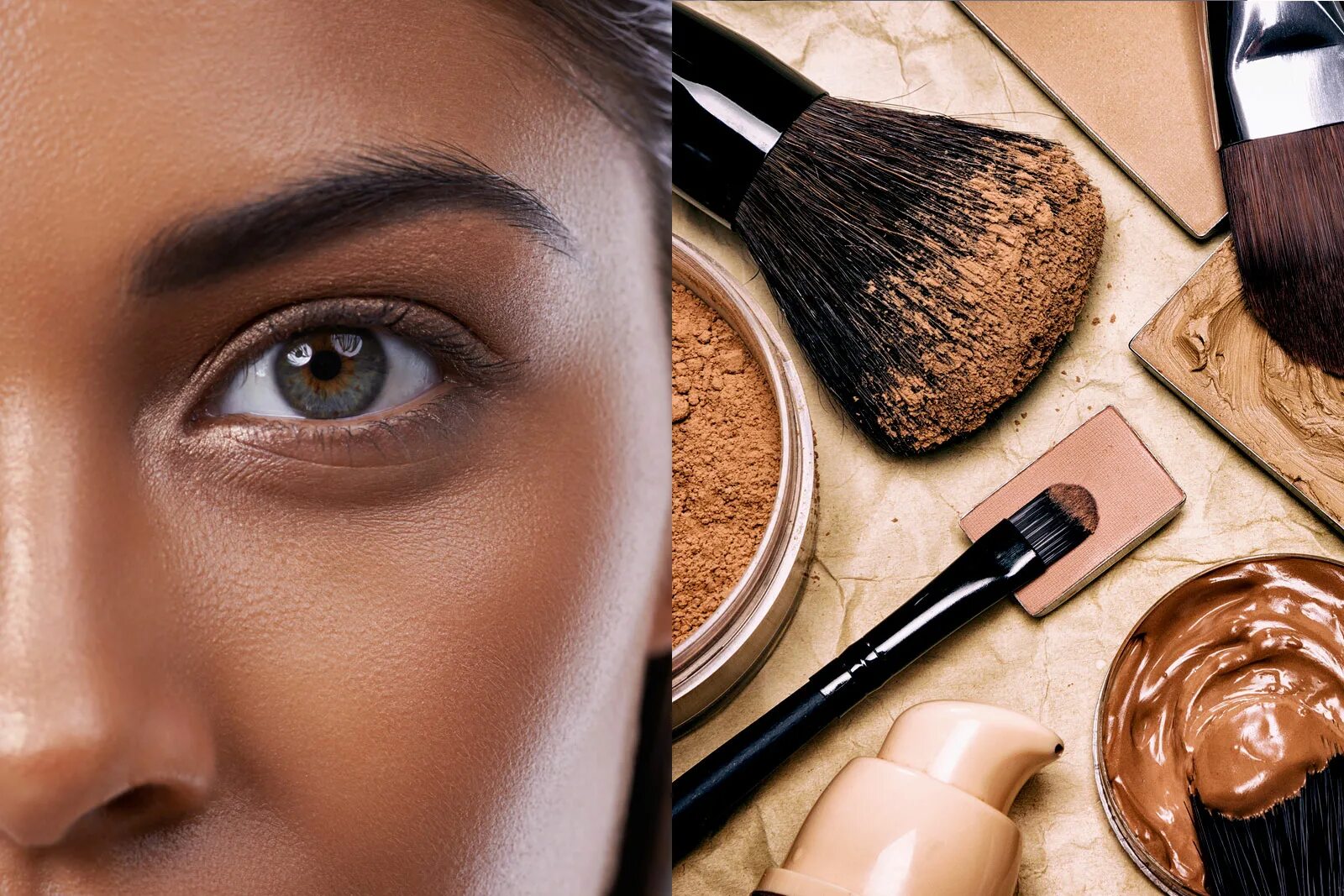 Make up minerals. Fine skin make up. astra skin make up.
