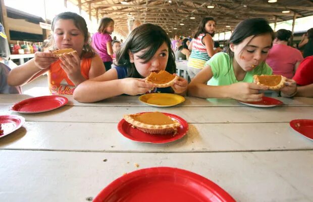 Pie eating. Pie eating