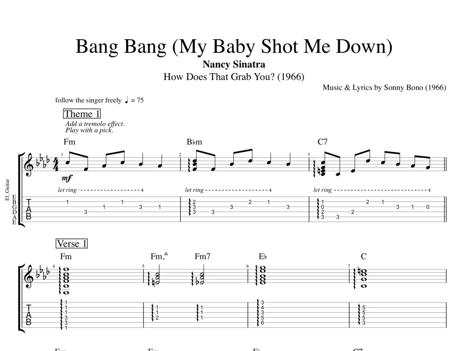 Nancy Sinatra Bang Bang Lyrics. Bang Bang Ноты. Bang Bang Sinatra Ноты.