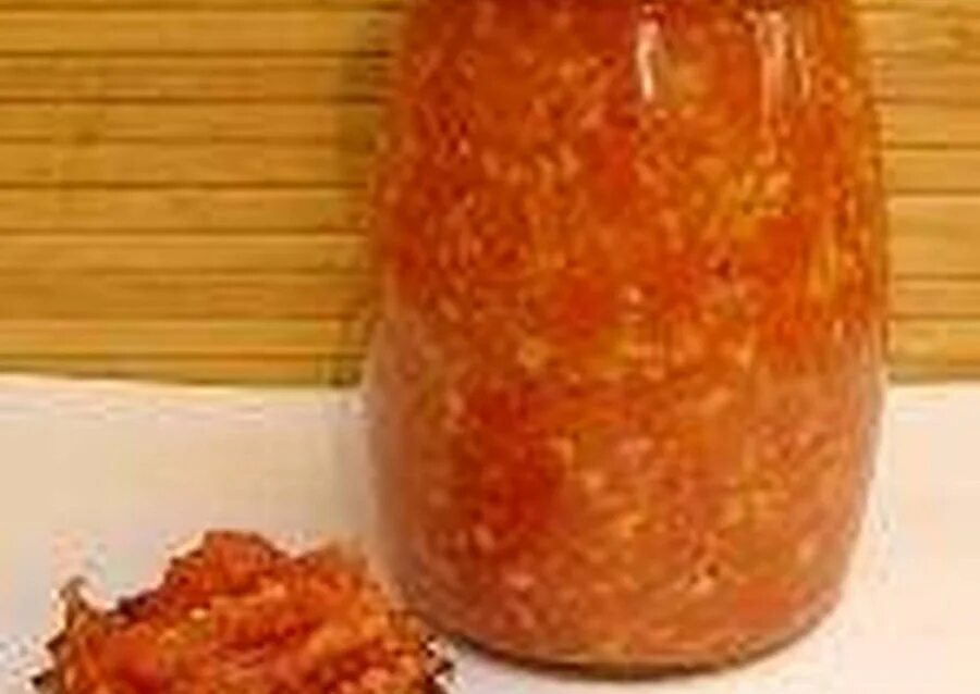 Приготовление хреновой закуски на зиму