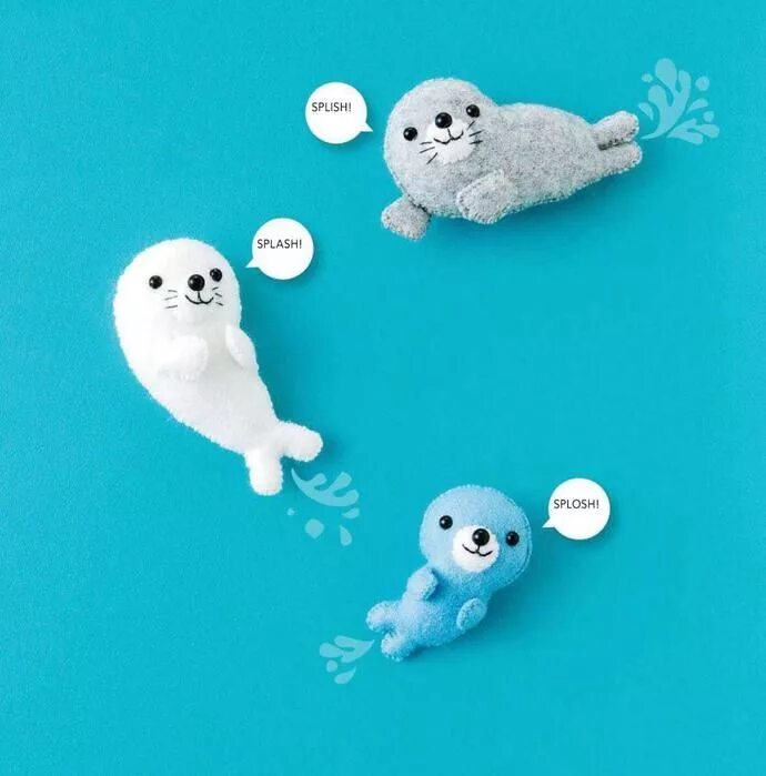 Выкройка игрушка тюленя Seal Hand Sewing Pattern