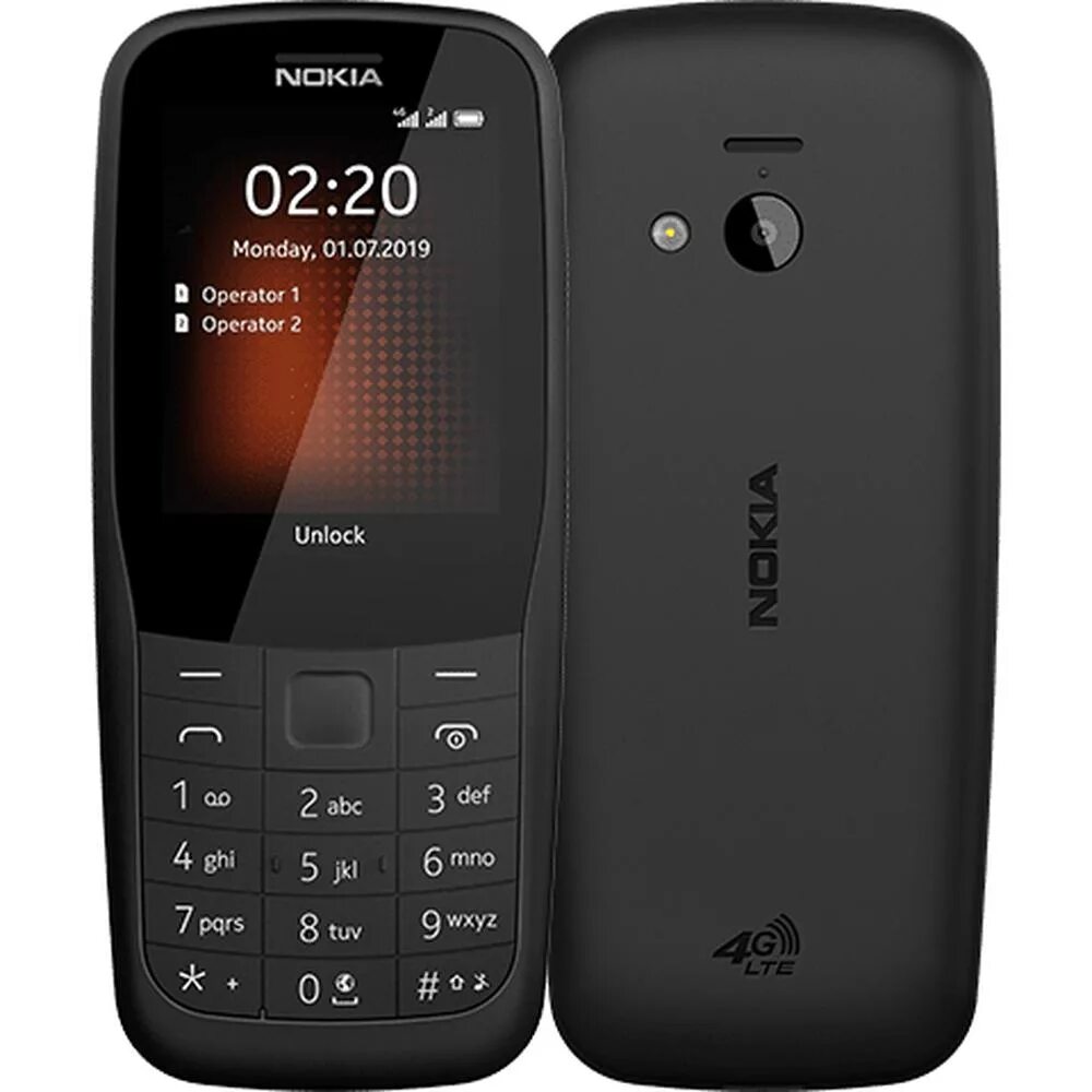 Телефоны нокиа 4g. Nokia 220 DS Black. Телефон Nokia 220 Dual SIM. Nokia 220 4g. Nokia 105 4g DS.
