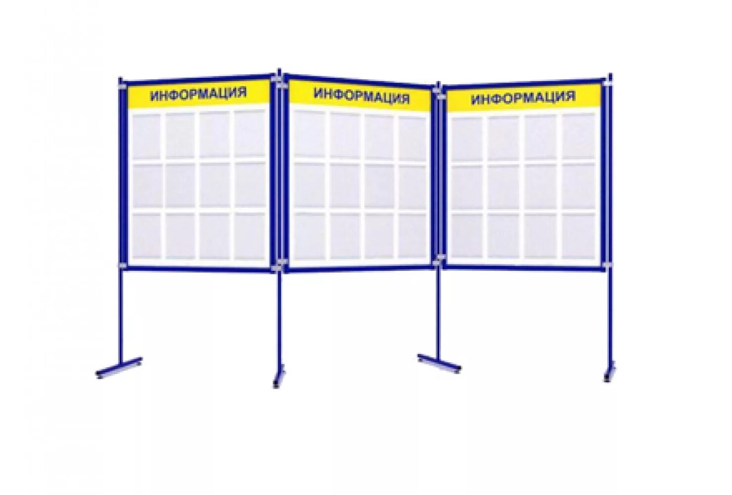Логотип партии на листовке на информационном стенде. Информационный стенд. Информационная доска. Доска информации. Современные информационные доски.