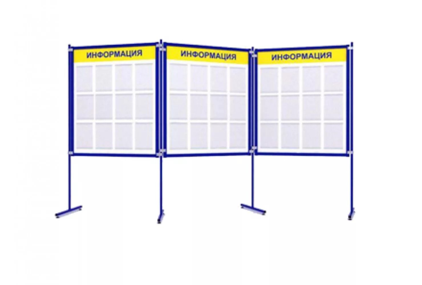Стационарные стенды. Стенд демонстрационный 3-х секционный 180*310, пробка СДП-3. Информационный стенд. Стенд информационный передвижной. Информационная доска.
