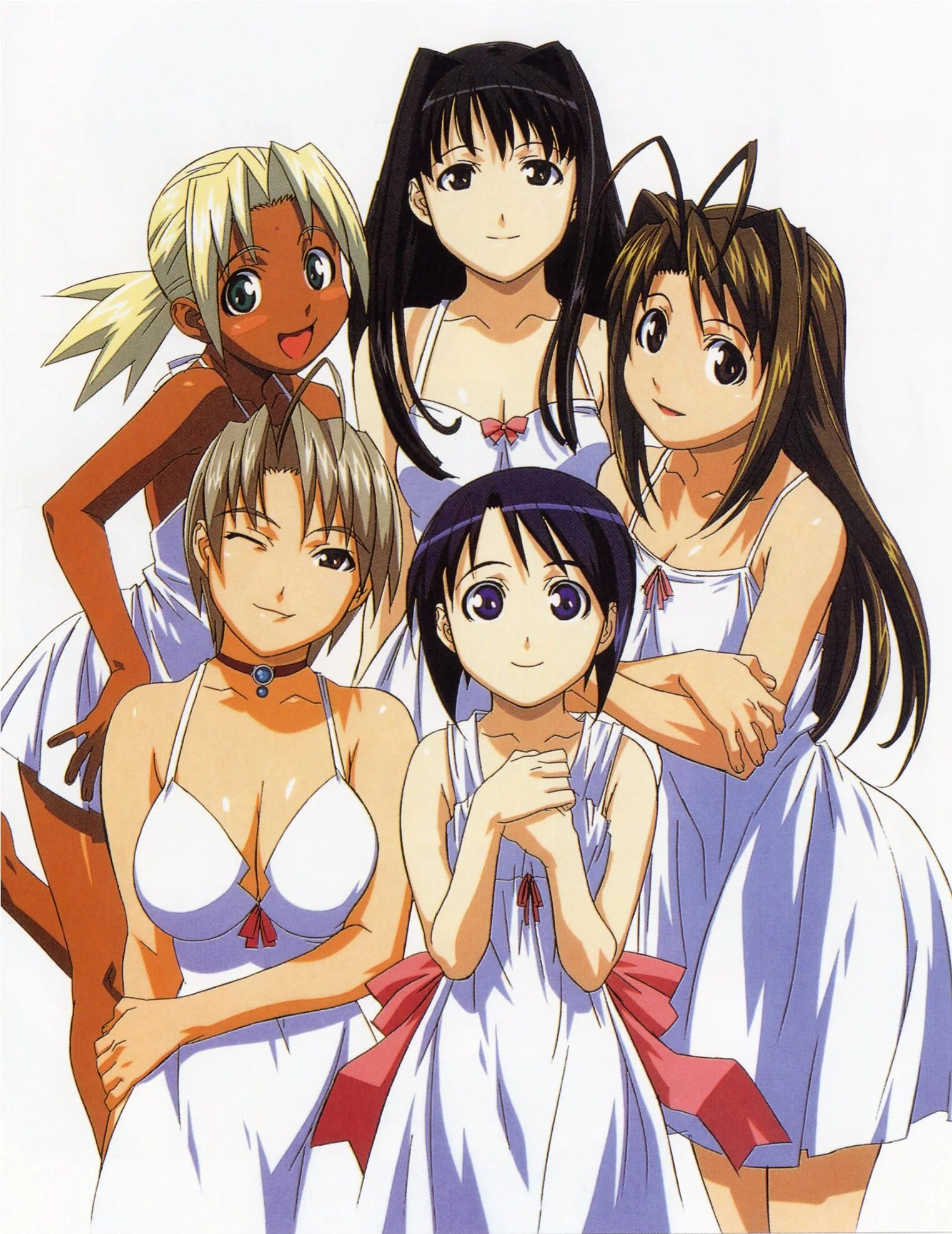 Love hina. Лав Хина.