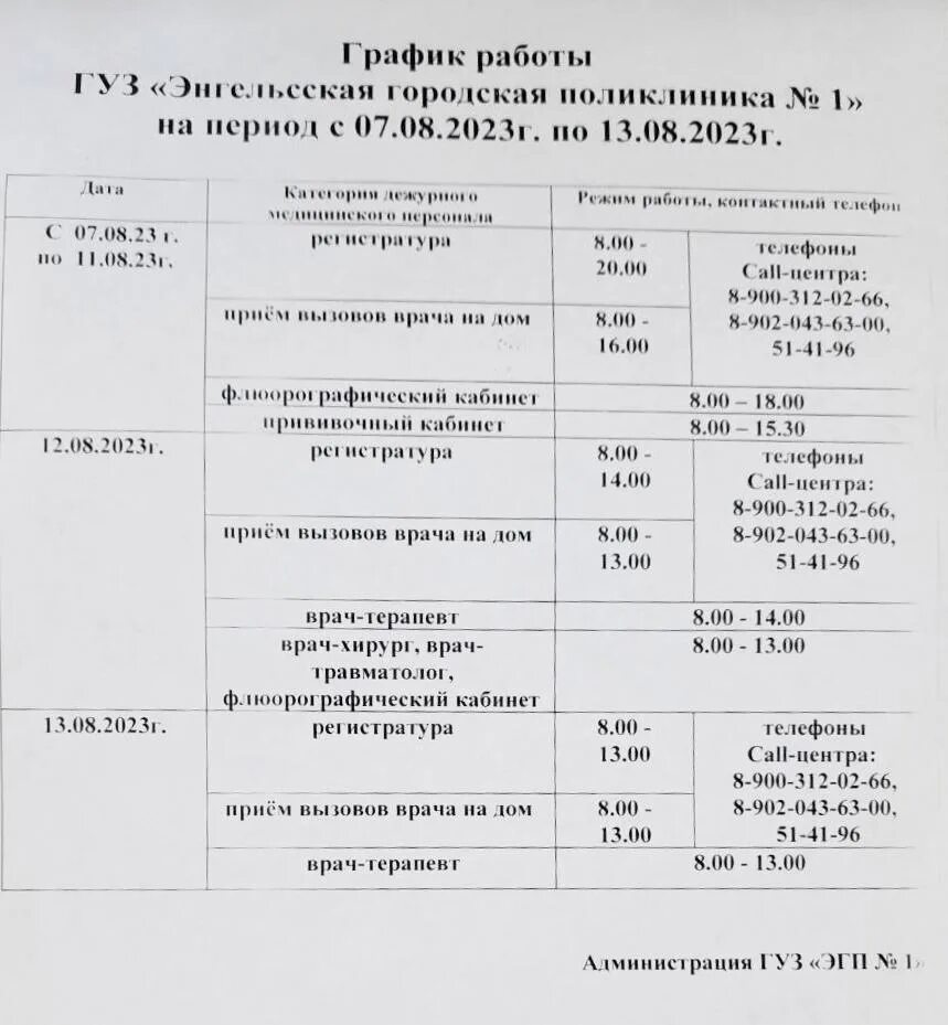 Маяковского 1 энгельс регистратура