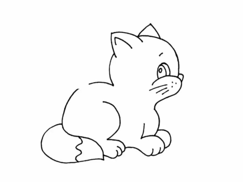 Рисовать котенка легко. Лёгкий рисунок котёнка для срисовки. Рисунок котёнка карандашом для детей. Картинки для срисовки для детей 9 лет. Рисунок кота карандашом для детей.
