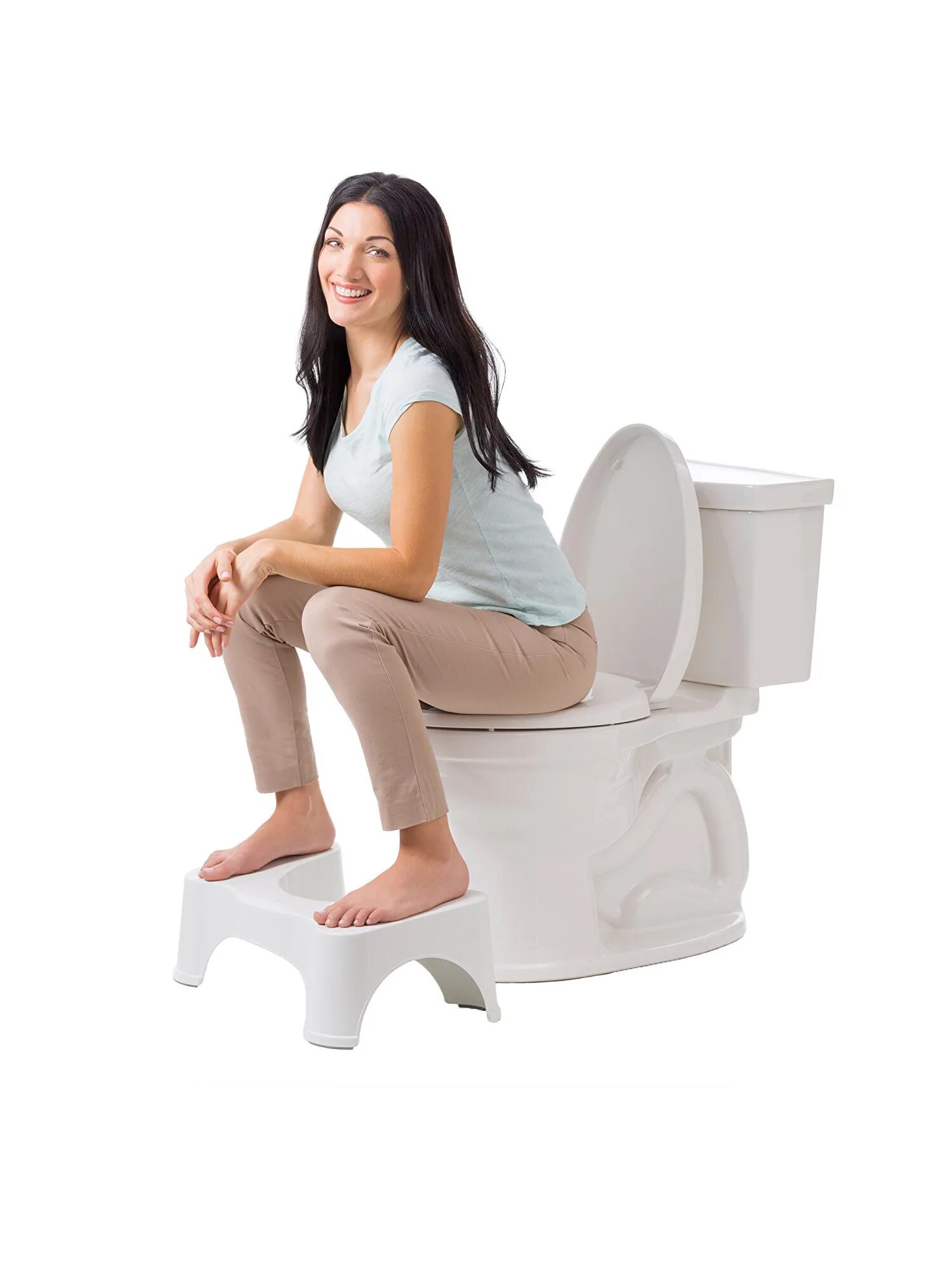 Сколько сидеть в туалете. Squatty Potty. Приспособление Squatty Potty. Подставка для унитаза. Подставка для ног в туалет.