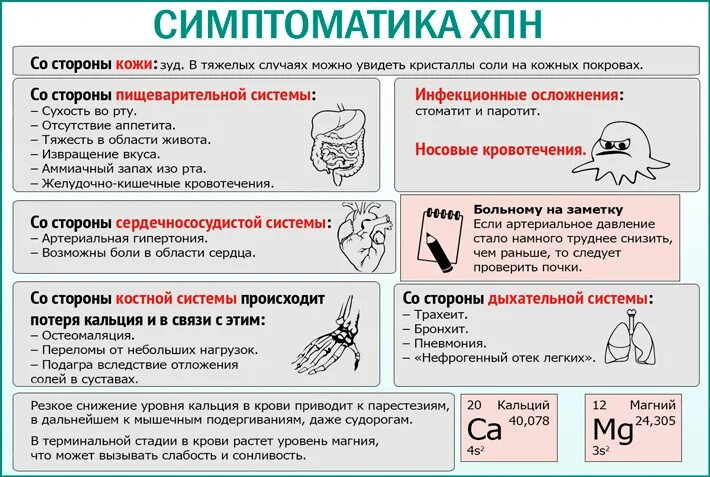 Почему отказывают почки и что происходит. ХПН симптомы. Признаки хронической почечной недостаточности. Хроническая почечная недостаточность проявления. Симптомы хронической почечной недост.