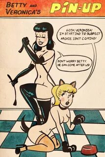 betty cooper, veronica lodge, archie comics, betty and veronica, all fours,...