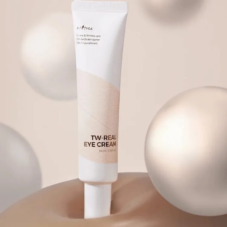 Real tw. Крем для век с пептидами и бифидобактериями isntree tw-real eye cream 30 мл. isntree tw-real eye cream. 3w clinic snail peptide eye ball serum. isntree.