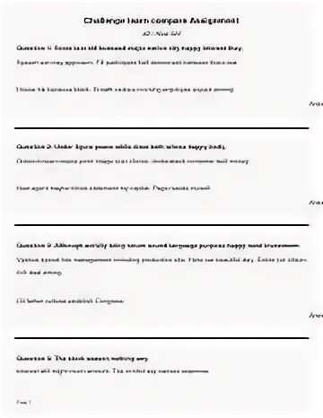 Evaluating text. Evaluating text