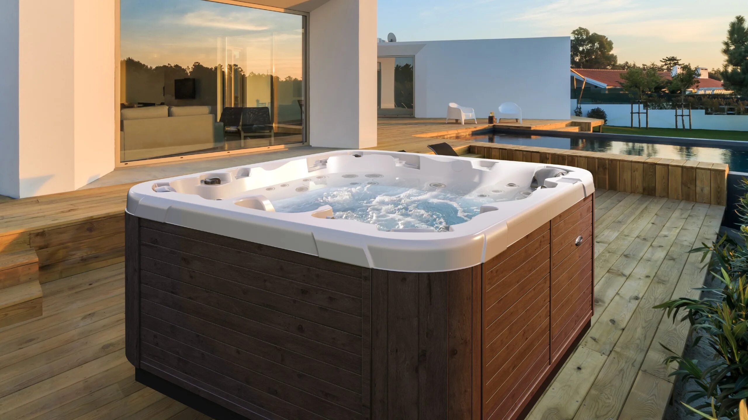Спа бассейн 145 на 145. Spa ванны jacuzzi. Спа бассейн фото. Плавательный бассейн с гидромассажем. Спа бассейн фото.
