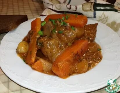 Рецепт мясо с морковью