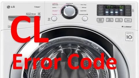 Cl на стиральной машине lg