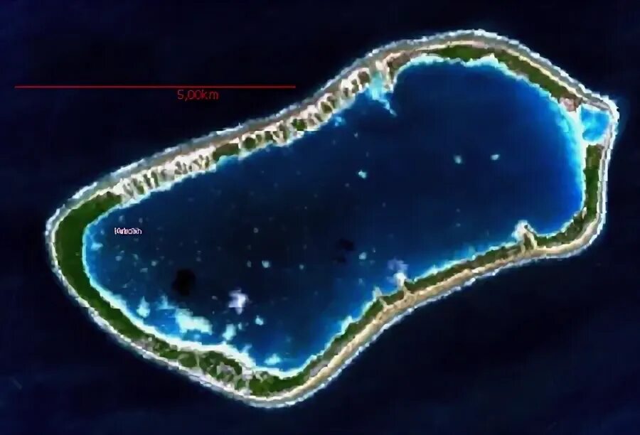 L atoll. L atoll