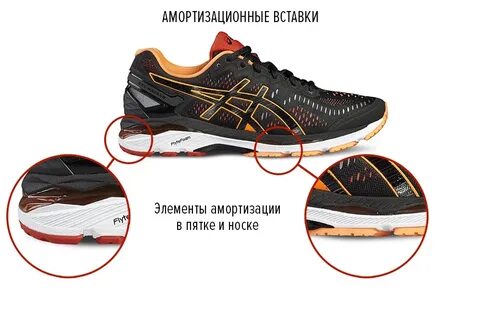 Амортизация подошвы кроссовок