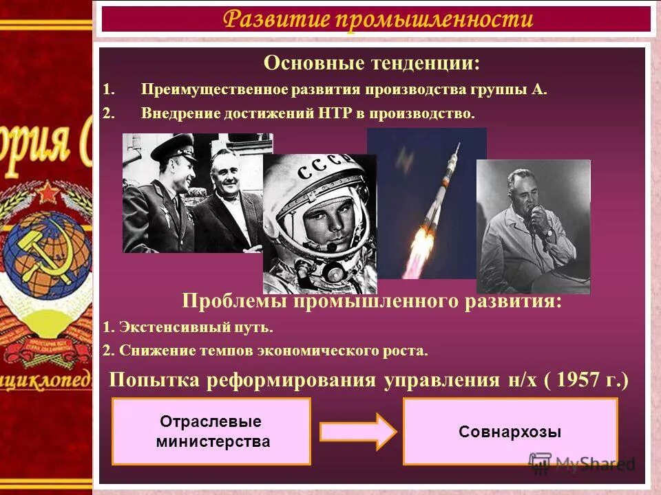 Основные направление и достижения. Основные направление и достижения